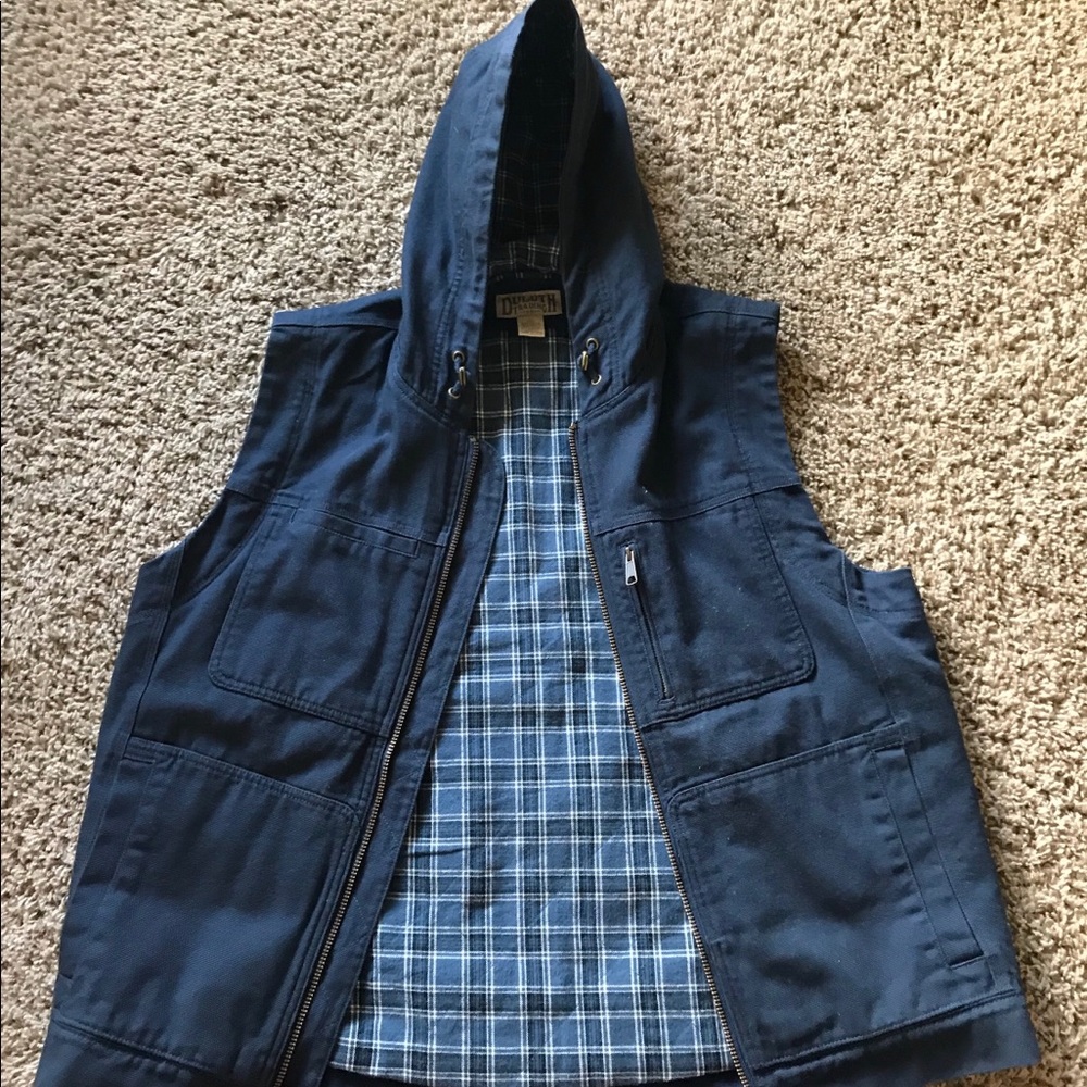 Duluth Trading Navy Vest